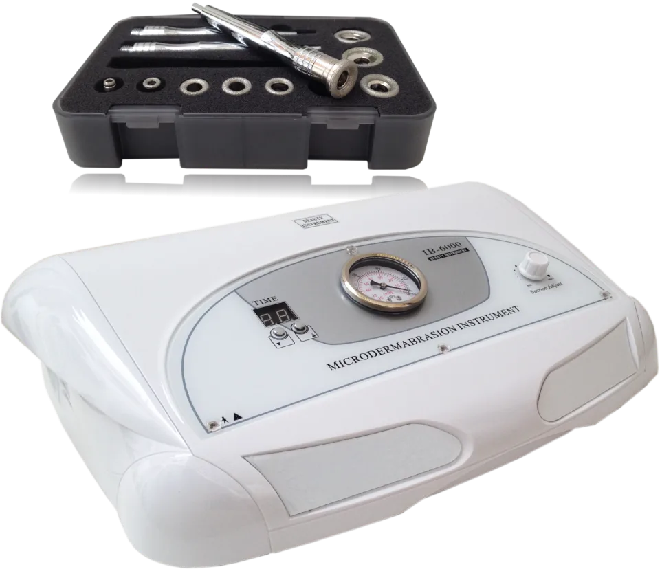 Aparatul de microdermabraziune Brilliant, cu trusa celor 9 capete cu pulbere de diamant